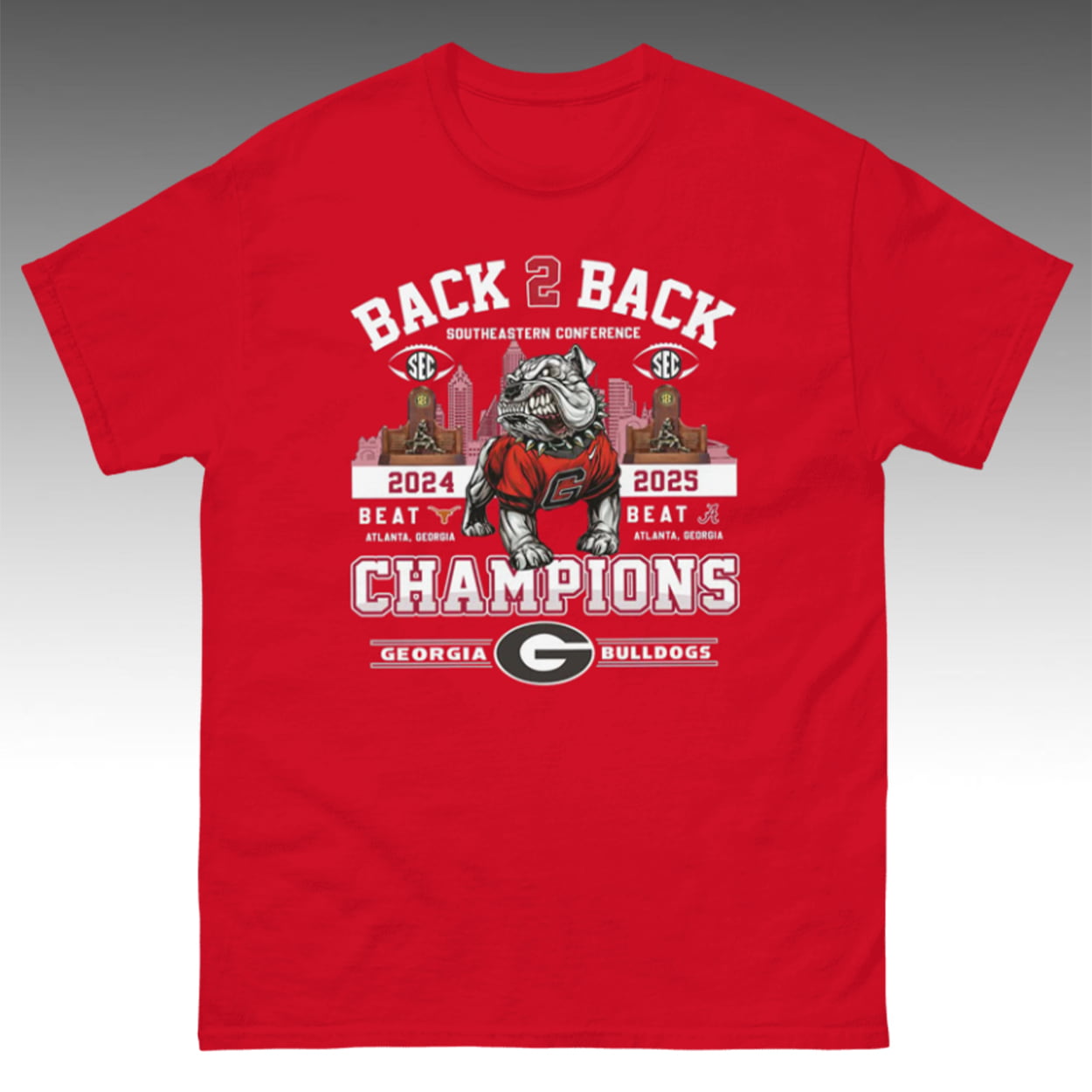 Congrats Bulldogs B2B SEC Champs 2025 Shirt Congrats Bulldogs B2B SEC Champs 2025 Shirt