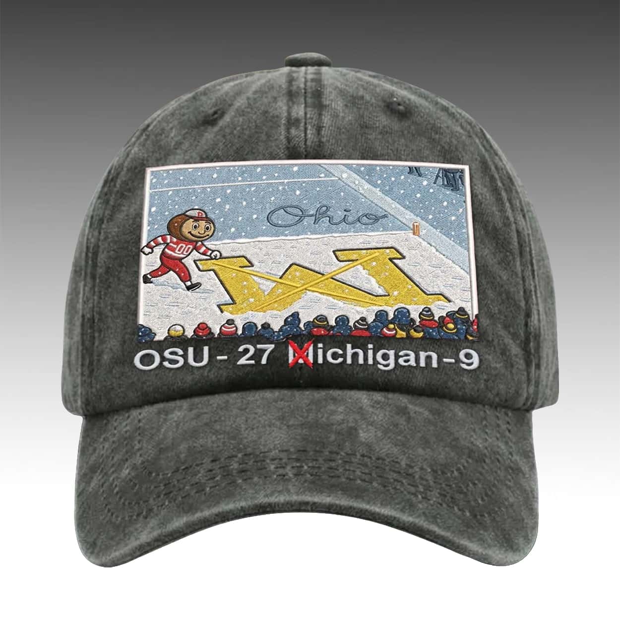 Erase The M Ohio State Cap 2 Erase The M Ohio State Cap 2