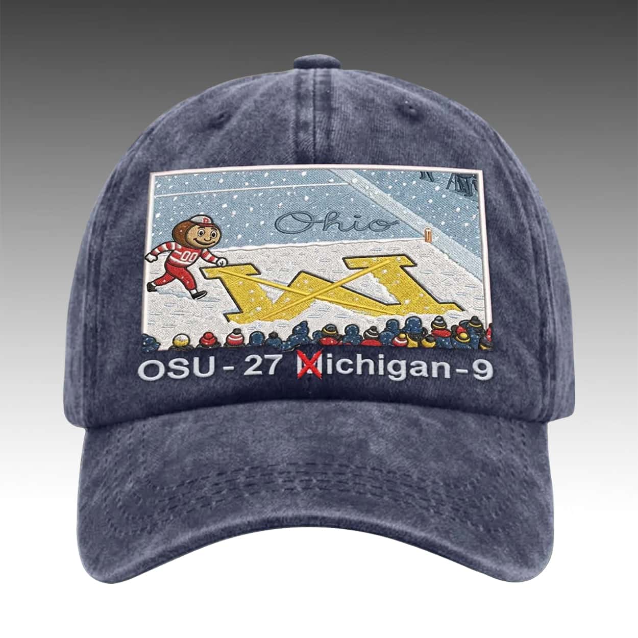 Erase The M Ohio State Cap 3 Erase The M Ohio State Cap 3