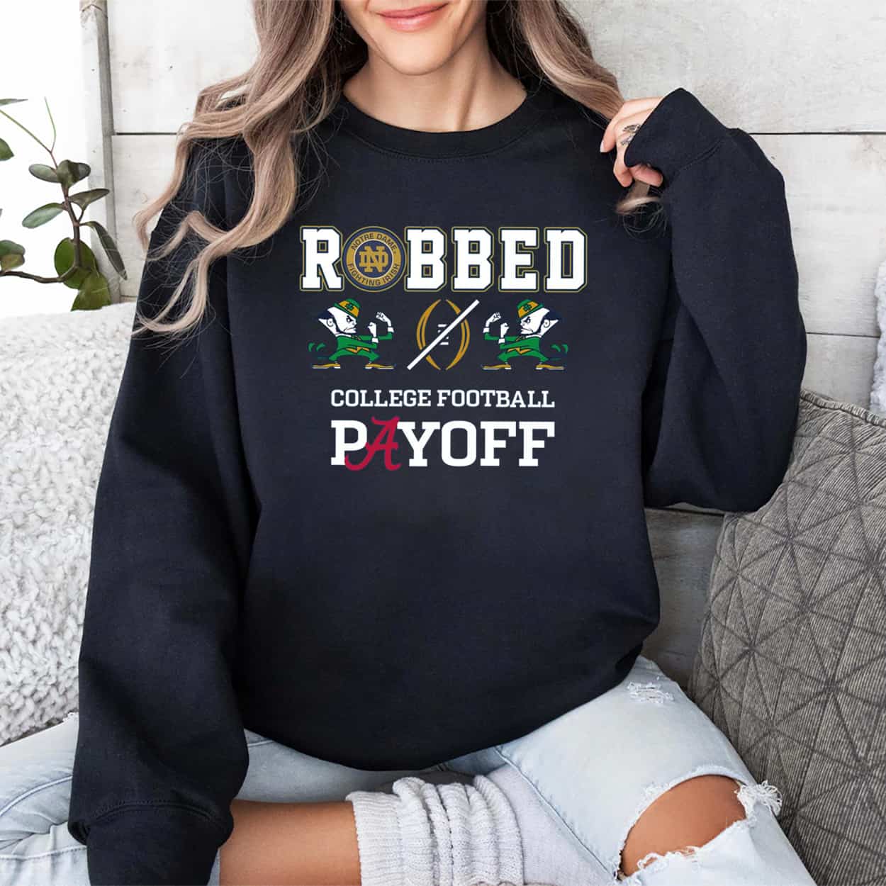 Fighting Irish Robbed The CFP Playoff Shirt 3 Fighting Irish Robbed The CFP Playoff Shirt 3