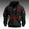 Indiana Football Est 1887 Hoodie Half Zipper 3