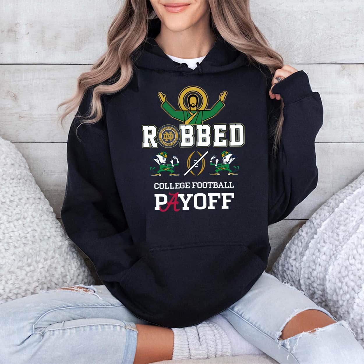 Notre Dame Robbed CFP Playoff Shirt 4 Notre Dame Robbed CFP Playoff Shirt 4