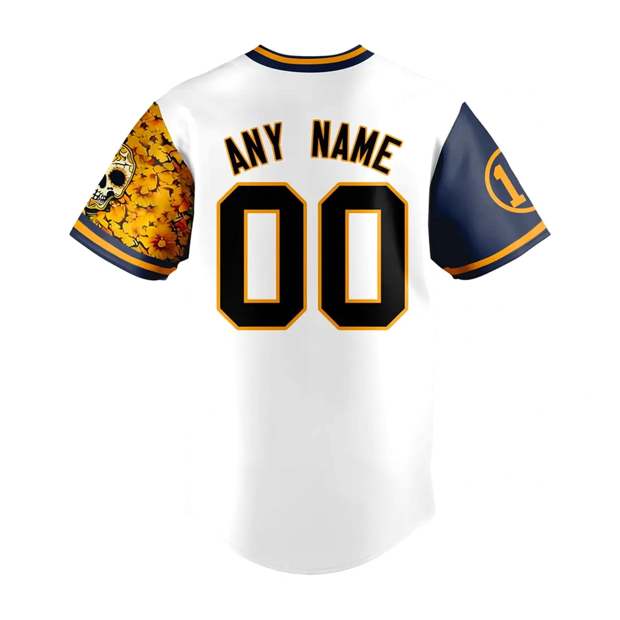 Padres City Connect Concept Dia de los Muertos Baseball Jersey 3 Padres City Connect Concept Dia de los Muertos Baseball Jersey (3)