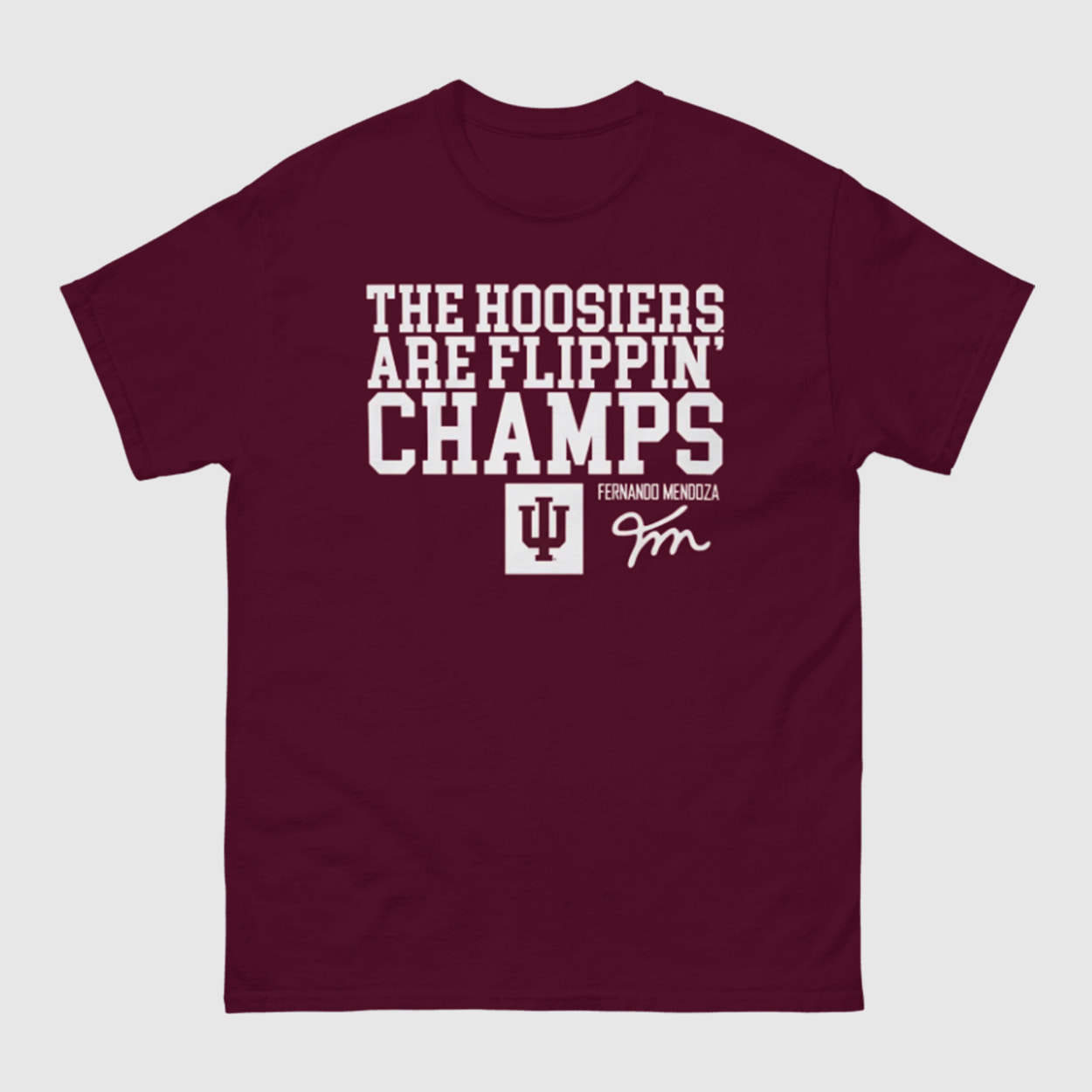 The Hoosiers Are Flippin' Champs Shirt The Hoosiers Are Flippin' Champs Shirt