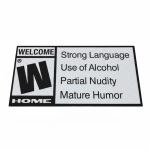 Welcome Home Strong Language Doormat