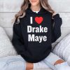 Will Campbell Patriots I Love Drake Maye Shirt 4