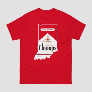2025 Indiana Football Flippin Champs In Cig We Trust Shirt