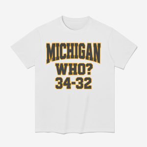 Hannah Montoya Michigan Who 34 32 Shirt