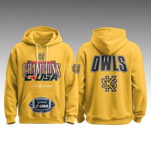 Kennesaw State Football C-USA Champions 2025 Hoodie