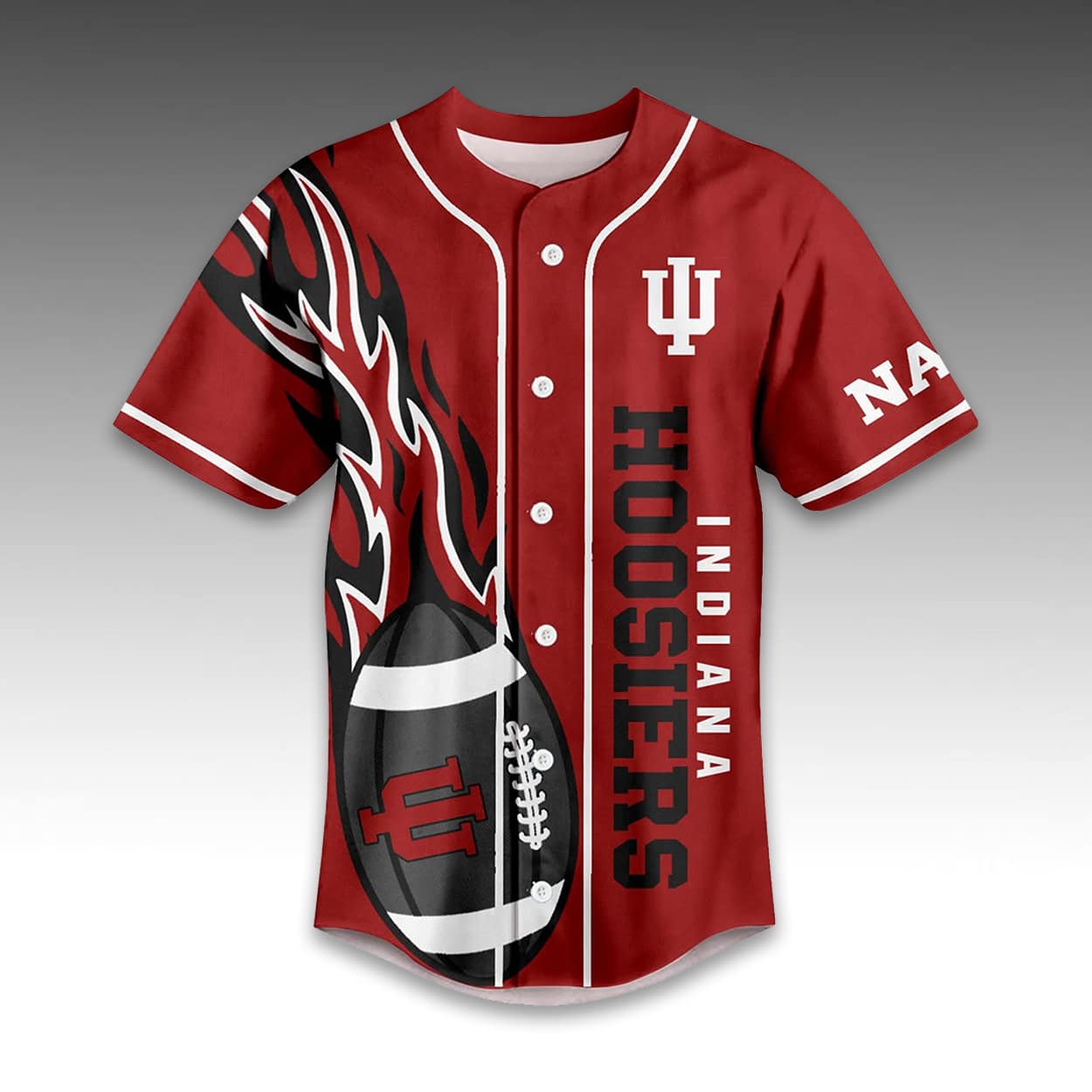 2026 Indiana Hoosiers Peach Bowl Champions Baseball Jersey 2 2026 Indiana Hoosiers Peach Bowl Champions Baseball Jersey1
