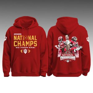 IU Hoosiers National Champions 2026 Hoodie