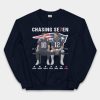 Drake Maye Tom Brady Chasing Se7en Patriots Shirt 2
