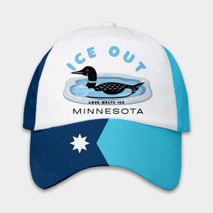 Unisex ICE Out Minnesota Print Hat