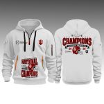 Indiana Hoosiers National Champions 2026 Quarter Zip Hoodie