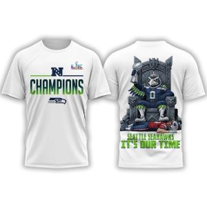 Seahawks 2026 Super Bowl Champions Its Our Time Shirt