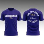 John Harbaugh Thank You For Memories Shirt