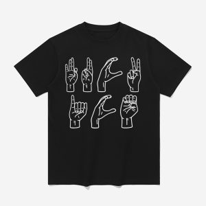 Hand Sign Language Fuck ICE Shirt