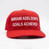 Miriam Adelson's Goals Achieved Hat
