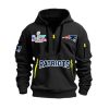 Patriots Super Bowl LX Quarter Zip Hoodie