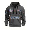 Patriots Super Bowl LX Quarter Zip Hoodie4