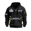 Seahawks Super Bowl LX Quarter Zip Hoodie