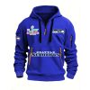 Seahawks Super Bowl LX Quarter Zip Hoodie2