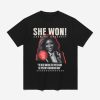 She Won Jasmine Crockett Shirt
