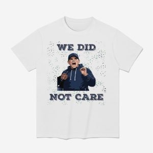 Seahawks Mike Macdonald We Did Not Care Shirt