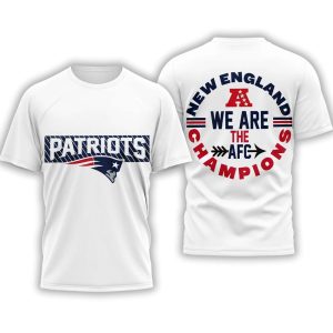 Patriots We Are The 2025 AFC Champions Shirt