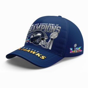 Seahawks 2025 SuperBowl Champions Classic Cap