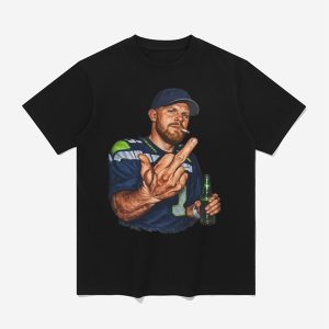 Ernest Jones Sam Darnold Middle Finger Shirt