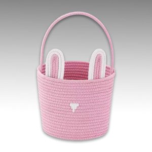 2026 Personalized Crochet Easter Basket