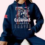 Patriots 7x Super Bowl Champions Waffle Hoodie