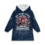 Patriots Super Bowl LX Champions Blanket Hoodie