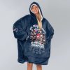 Patriots Super Bowl LX Champions Blanket Hoodie