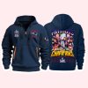 Patriots Super Bowl LX Champions USA 250 Quarter Zip Hoodie