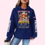 Patriots Super Bowl LX Champions Waffle Hoodie
