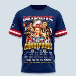 Patriots SuperBowl 2026 Champions Signature Shirt