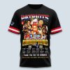 Patriots SuperBowl 2026 Champions Signature Shirt 4