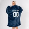 Seahawks Super Bowl LX Champions Blanket Hoodie2