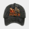 Unisex Baby Monkey Punch Printed Hat