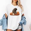 Womens Baby Monkey Punch Print Casual Sweatshirt 2