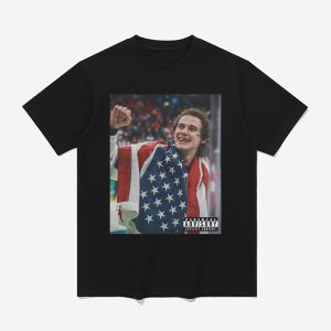 Jack Hughes USA Hockey Gold Medal Shirt