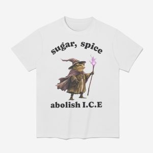 Wizard Frog Sugar Spice Abolish ICE 2026 Shirt