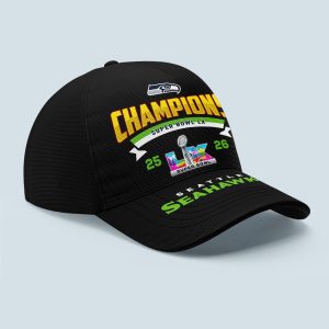 2026 Seahawks Super Bowl Champions Classic Cap