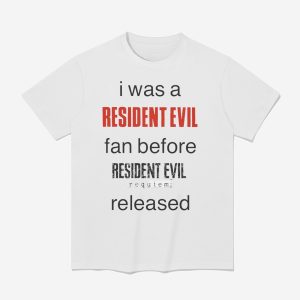 I Was A Resident Evil Fan Before Shirt