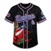 2026 Dodgers Puerto Rico Heritage Night Baseball Jersey1