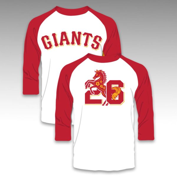 2026 Giants Chinese Heritage Night Baseball T-shirt Giveaway