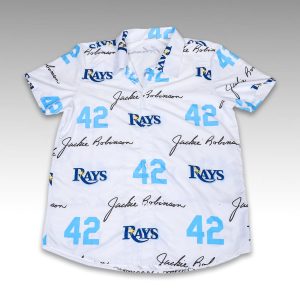 2026 Rays Jackie Robinson Button Up Shirt Giveaway