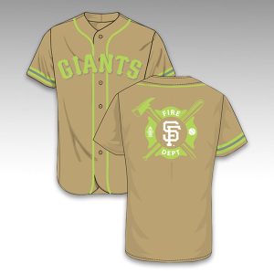 2026 Giants Firefighter Appreciation Night Jersey Giveaway